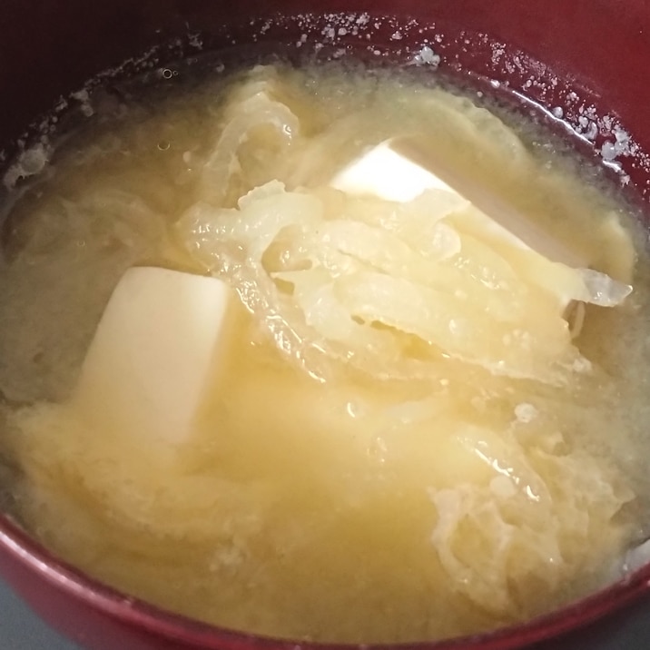 大根と豆腐の味噌汁